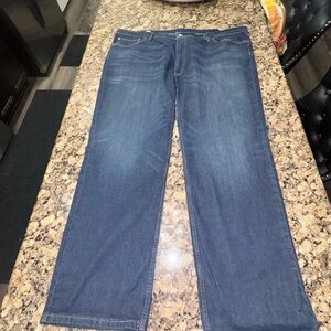 Classic Straight Fit Men's Jeans in Blue